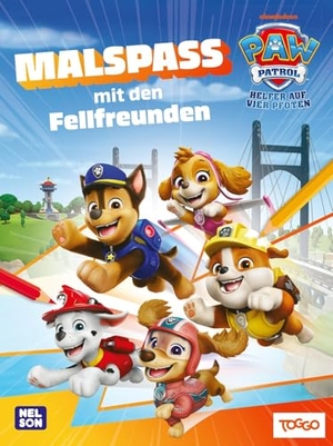 PAW Patrol Kindergartenheft: Malspaß mit den Fellfreunden. Nelson Verlag, 2025.
