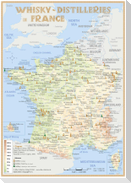Whisky Distilleries France and BeNeLux - Tasting Map