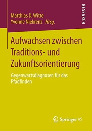 Niekrenz, Yvonne / Matthias D. Witte (Hrsg.). Aufwachsen zwischen Traditions- und Zukunftsorientierung - Gegenwartsdiagnosen für das Pfadfinden. Springer Fachmedien Wiesbaden, 2013.