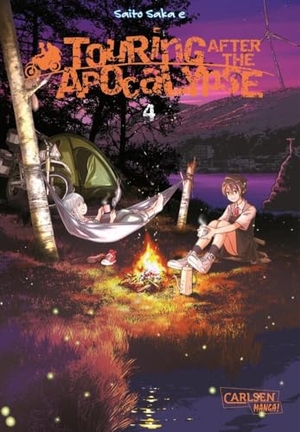 Saito, Sakae. Touring After the Apocalypse  4 - Slice-of-Life-Manga-Serie über zwei Freundinnen auf Endzeit-Tour durch ein zerstörtes Japan. Carlsen Verlag GmbH, 2024.