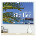 Impressionen aus Sizilien (hochwertiger Premium Wandkalender 2025 DIN A2 quer), Kunstdruck in Hochglanz