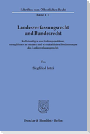 Landesverfassungsrecht und Bundesrecht.