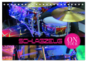 Schlagzeug on Tour (Tischkalender 2024 DIN A5 quer), CALVENDO Monatskalender