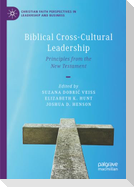 Biblical Cross-Cultural Leadership