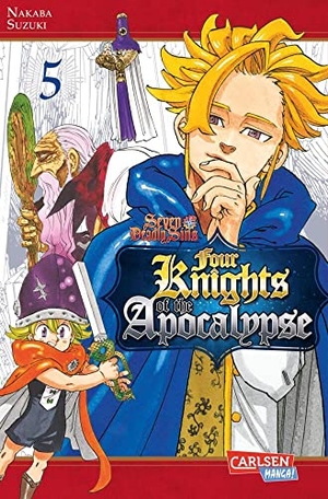 Nakaba, Suzuki. Seven Deadly Sins: Four Knights of the Apocalypse 5 - actionreiche Fantasy-Abenteuer um die Vier Ritter der Apokalypse. Carlsen Verlag GmbH, 2023.