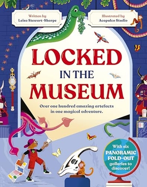 Stewart-Sharpe, Leisa. Locked in the Museum - Over one hundred amazing artefacts in one magical adventure. Bonnier Books UK Limited, 2026.