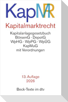 Kapitalmarktrecht. KapMR