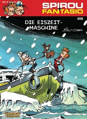 Broca, Nic / Raoul Cauvin. Spirou und Fantasio 28. Die Eiszeit-Maschine - (Neuedition). Carlsen Verlag GmbH, 2004.