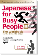 Japanese for Busy People Book 3: The Workbook