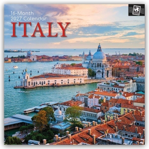 Gifted, The. Italy - Italien 2027 - 16-Monatskalender - Original The Gifted Stationery Co. Ltd [Mehrsprachig] [Kalender]. Browntrout Verlags GmbH, 2026.