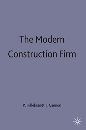 Hillebrandt, Patricia M. / Hillebrandt. Modern Construction Firm. Springer Nature B.V., 1990.