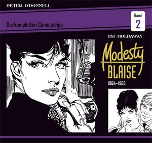 O'Donnell, Peter. Modesty Blaise: Die kompletten Comicstrips / Band 2 1964 - 1966. Bocola Verlag GmbH, 2024.