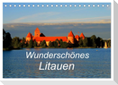Wunderschönes Litauen (Tischkalender 2024 DIN A5 quer), CALVENDO Monatskalender