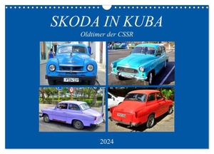Löwis of Menar, Henning von. SKODA IN KUBA - Oldtimer der CSSR (Wandkalender 2024 DIN A3 quer), CALVENDO Monatskalender - Verschiedene Modelle der Marke Skoda in Kuba. Calvendo, 2023.
