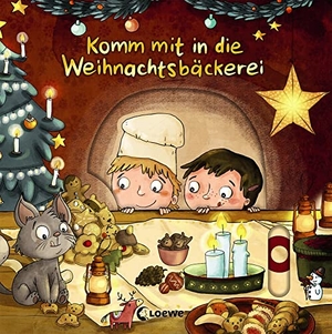 Schmidt, Hans-Christian. Komm mit in die Weihnachtsbäckerei - Pappbilderbuch ab 2 Jahre. Loewe Verlag GmbH, 2020.