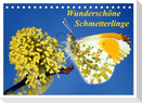Wunderschöne Schmetterlinge (Tischkalender 2025 DIN A5 quer), CALVENDO Monatskalender