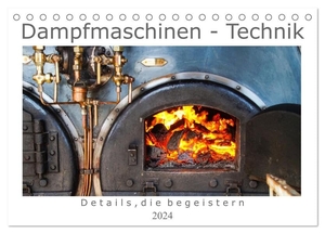 Tchinitchian, Daniela. Dampfmaschinen - Technik (Tischkalender 2024 DIN A5 quer), CALVENDO Monatskalender - Details alter Dampfmaschinen, die begeistern. Calvendo, 2023.