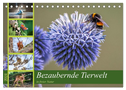 Bezaubernde Tierwelt in freier Natur (Tischkalender 2024 DIN A5 quer), CALVENDO Monatskalender