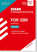 STARK Lösungen zu Deutsch - FOR/EBR 2027 Brandenburg - Prüfungsvorbereitung