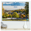 Bielefeld - Die freundliche Stadt am Teutoburger Wald (hochwertiger Premium Wandkalender 2024 DIN A2 quer), Kunstdruck in Hochglanz