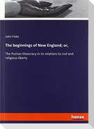 The beginnings of New England; or,