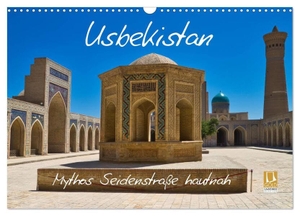 Kurz, Michael. Usbekistan Mythos Seidenstraße hautnah (Wandkalender 2024 DIN A3 quer), CALVENDO Monatskalender - Faszinierende alte Bauwerke und traditionelle Kunsthandwerke entlang der Seidenstraße in Usbekistan. Calvendo, 2023.
