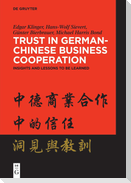 Trust in German-Chinese Business Cooperation