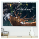 Emotionale Momente: Hirschbrunft (hochwertiger Premium Wandkalender 2024 DIN A2 quer), Kunstdruck in Hochglanz