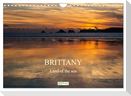 Brittany - Land of the sea - UK-Version (Wall Calendar 2025 DIN A4 landscape), CALVENDO 12 Month Wall Calendar