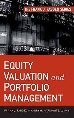 Fabozzi / Markowitz. Equity Valuation (Fabozzi). John Wiley & Sons, 2011.