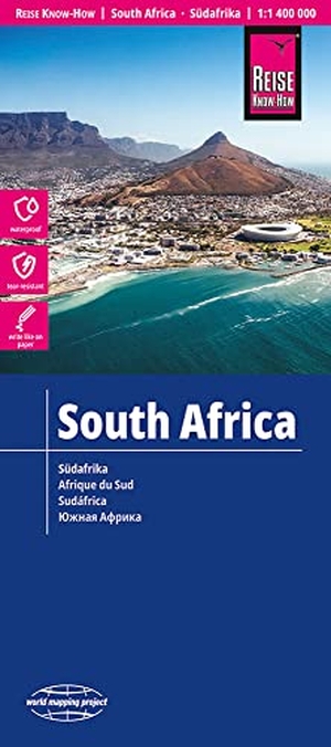 Reise Know-How Landkarte Südafrika (1:1.400.000). Reise Know-How Rump GmbH, 2023.