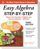 Easy Algebra Step-By-Step, Third Edition