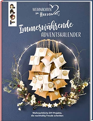 Immerwährende Adventskalender. Weihnachtliche DIY-Projekte, die nachhaltig Freude schenken. - Alle Kalender sind dank Schritt-für-Schritt-Anleitungen und Vorlagenbogen ganz einfach umzusetzen!. frechverlag GmbH, 2022.