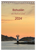 Bohuslän - über Stadt und Land (Tischkalender 2024 DIN A5 hoch), CALVENDO Monatskalender