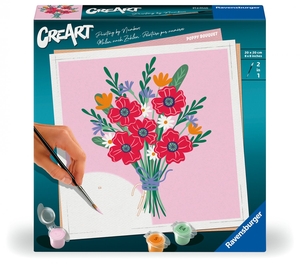 CreArt, Malen nach Zahlen Adults Trend - Mohnblumenstrauß. Ravensburger Spieleverlag, 2025.