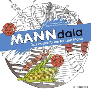 Schäfer, Claudia Katharina. MANNdala - Das Ausmalbuch für den Mann. FISCHER Taschenbuch, 2018.