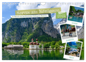 Servus am Königssee - Zu Besuch am bekanntesten Gebirgssee Bayerns (Wandkalender 2025 DIN A4 quer), CALVENDO Monatskalender