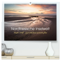 Nordfriesische Inselwelt - Bunte Watt- und Wolkenlandschaften (hochwertiger Premium Wandkalender 2025 DIN A2 quer), Kunstdruck in Hochglanz