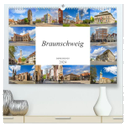 Braunschweig Impressionen (hochwertiger Premium Wandkalender 2024 DIN A2 quer), Kunstdruck in Hochglanz