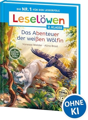 Walder, Vanessa. Leselöwen 2. Klasse - Das geheime Leben der Tiere - Das Abenteuer der weißen Wölfin - Die Nr. 1 für den Leseerfolg - Mit Leselernschrift ABeZeh - Erstlesebuch für Kinder ab 7 Jahren. Loewe Verlag GmbH, 2025.