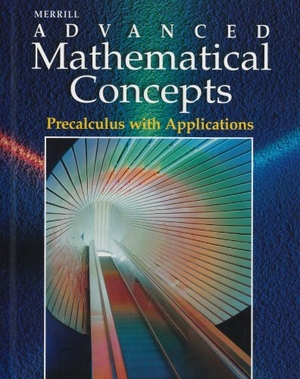 Gordon. Math Concepts. McGraw-Hill Companies, 1996.