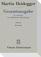 Gesamtausgabe Abt. 3 Unveröffentlichte Abhandlungen Bd. 66. Besinnung (1938/39)