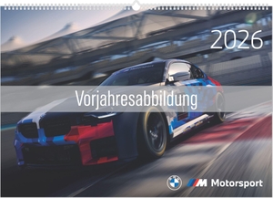 Neumann Verlage GmbH & Co KG (Hrsg.). BMW M Motorsport 2027 - Wandkalender 49,5x34,2 cm mit BMW M Rennwagen-Motiven und sprachneutralem Kalendarium. Neumann Verlage GmbH & Co, 2026.