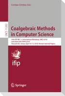Coalgebraic Methods in Computer Science