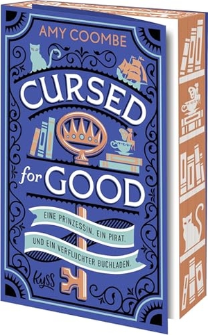 Coombe, Amy. Cursed for Good - Eine Prinzessin. Ein Pirat. Und ein verfluchter Buchladen. - Cozy Romantasy mit exklusivem Farbschnitt in der ersten Auflage. Rowohlt Taschenbuch, 2026.