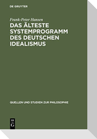 Das älteste Systemprogramm des deutschen Idealismus