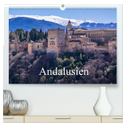 Andalusien (hochwertiger Premium Wandkalender 2025 DIN A2 quer), Kunstdruck in Hochglanz