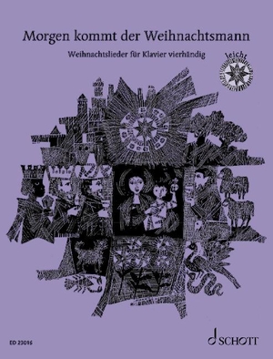 Draths, Willi / Marianne Magolt (Hrsg.). Morgen kommt der Weihnachtsmann - 33 beliebte Weihnachtslieder für Klavier vierhändig. Klavier 4-händig.. Schott Music, 2020.
