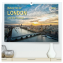 Bühne frei für London und die Themse (hochwertiger Premium Wandkalender 2024 DIN A2 quer), Kunstdruck in Hochglanz