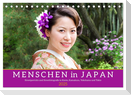 Menschen in Japan (Tischkalender 2025 DIN A5 quer), CALVENDO Monatskalender